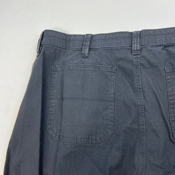 WP Waterproof Men’s Charcoal Flat Front Shorts Size 40 Waist Pockets - Picture 5 of 9